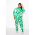 Button Up Long Sleeve  Jumpsuit