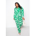 Button Up Long Sleeve  Jumpsuit