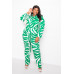 Button Up Long Sleeve  Jumpsuit