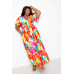 Flower Maxi Skirt&top Set