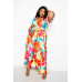 Flower Maxi Skirt&top Set