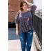 Tiny Floral Printed Square Neckline Top