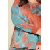 Tie-dye Printed French Terry Knit Loungewear Sets