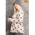 Plus Size Star Printed Poly Rayon Loose Fit Top
