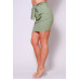 High Waisted Pleated & Belted Mini Skirt
