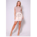 High Waisted Pleated & Belted Mini Skirt