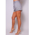 High Waisted Pleated & Belted Plaid Shorts