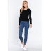 Long Slv Crew Neck Basic Cardigan
