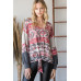 Beautiful Aztec Print Long Sleeve Sweater