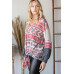 Beautiful Aztec Print Long Sleeve Sweater