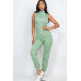 Zip Front Jumpsuit