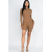 Ribbed Knit Romper