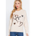 Sequins French Terry Pullover Top