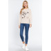 Sequins French Terry Pullover Top