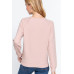 Sequins French Terry Pullover Top