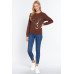 Sequins French Terry Pullover Top
