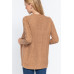 Long Slv Open Front Sweater Cardigan