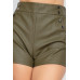 Side Button Detailed Jacket & Shorts Set