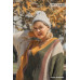 Oversized Multicolor Bouclé V-neck Pullover Sweater Dress With Side Slit