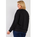 Black "monday Sunday" Print Long Sleeve Relaxed Sweatshirt Top