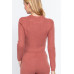 Long Slv Crew Neck Sweater Top