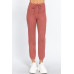 Drawstring Sweater Long Pants