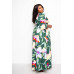 Puff Sleeve Button Front Dress