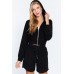Hoodie Terry Towelling Jacket
