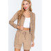 Hoodie Terry Towelling Jacket