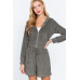 Hoodie Terry Towelling Jacket