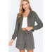 Hoodie Terry Towelling Jacket