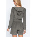 Hoodie Terry Towelling Jacket