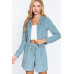 Hoodie Terry Towelling Jacket