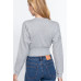 Dolman Slv Inner Fleece Terry Top