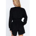 Elasticized Hem Terry Towelling Top