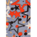 Plus Size Star Print, Full Length Leggings In A Slim Fitting Style With A Banded High Waist