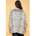 Multi Print Oversized V-neckline