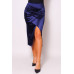 Sexy Gathered Front Crossover Midi Skirt