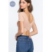 Cross Back Rib Seamless Crop Top