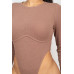 High Leg Underwire Bodysuit