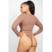 High Leg Underwire Bodysuit