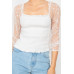 Square Neck Smocking Top