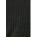 Round Neckline Front Ruffle Detail Knit Top
