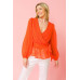 Surplice Neckline Woven Top