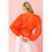 Surplice Neckline Woven Top