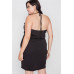 Plus Size Lace Detail Bodycon Mini Dress