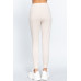 Waist Band Long Sweatpants With Pockets