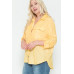 Plus Size Chest Pocket Oversized Satin Shirt