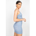 Shirred Cami Top & Mini Skirts Set