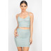 Shirred Cami Top & Mini Skirts Set